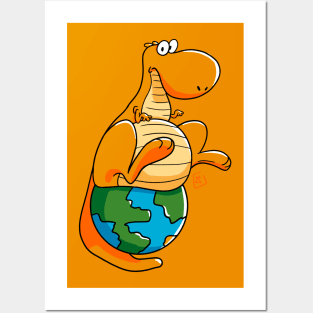 Dino World Posters and Art